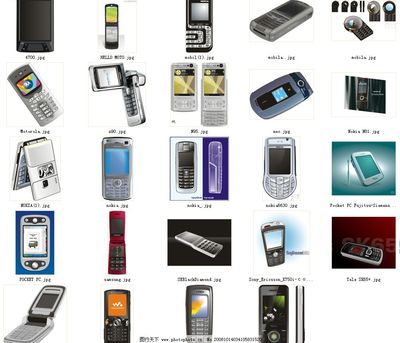 24款CDR手機圖片 數碼產品攝影與展示的視覺盛宴